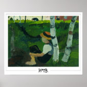Paula Modersohn-Becker Zeding Art Poster #9 ポスター (正面)