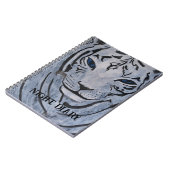 PAULA REILLYによる夜の日記のノート。 ノートブック (左側)