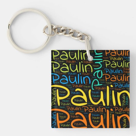 Paulin キーホルダー (正面)