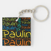 Paulin キーホルダー (裏面)
