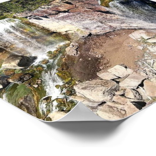 Paulina Creek秋、または ポスター (角)