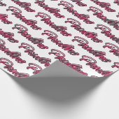 Pauline faded pink personalisiertes Geschenkpapier ラッピングペーパー (角)
