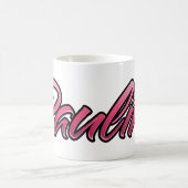 Pauline faded pink Tasse Teetasse Kaffeetasse コーヒーマグカップ (中央)