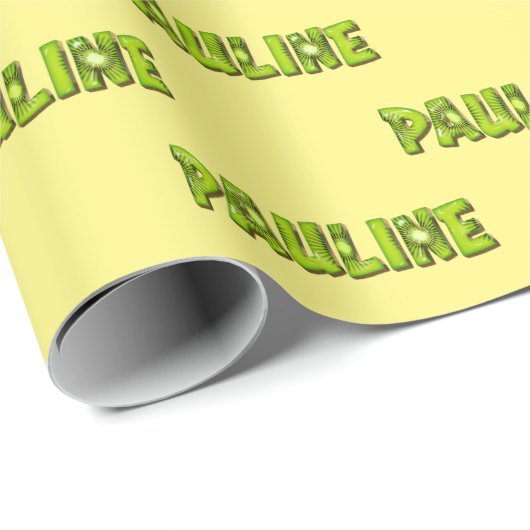 Pauline Kiwi Fruit Geschenk papier Geschenkpapier ラッピングペーパー (ロールコーナー)