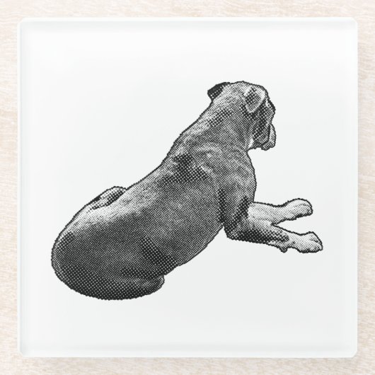 Pause Beside A Gaze ガラスコースター (正面)