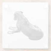 Pause Beside A Gaze ガラスコースター (裏面)