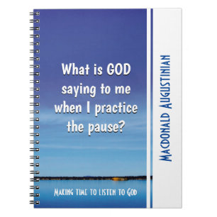 PAUSE Christian Notebook Journalの練習 ノートブック