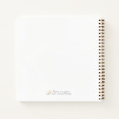 「Pause Notice Breeze」ひまわり雑誌 ノートブック (裏面)