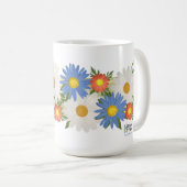 Pause Tiles 15oz Bee Mug – Left-Hand Edition コーヒーマグカップ (正面右)