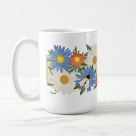 Pause Tiles 15oz Bee Mug – Left-Hand Edition コーヒーマグカップ