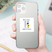 Pause Tiles "Busy Bee" アプリアイコン ステッカー シール (スマートフォン)