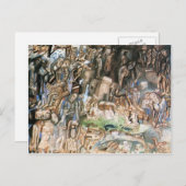 Pavel Filonov – 無題(ライダー) ポストカード (正面/裏面)