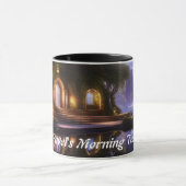 Pavel's Morning Teaカスタマイズ可パーソナライズされた能 マグカップ (中央)