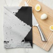 Pavement Road Traffic Marking Lines - Cool - Fun キッチンタオル (四つ折り)