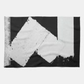 Pavement Road Traffic Marking Lines - Cool - Fun キッチンタオル (横)