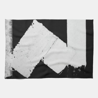 Pavement Road Traffic Marking Lines - Cool - Fun キッチンタオル