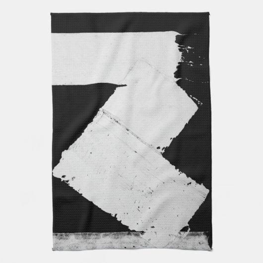 Pavement Road Traffic Marking Lines - Cool - Fun キッチンタオル (縦)