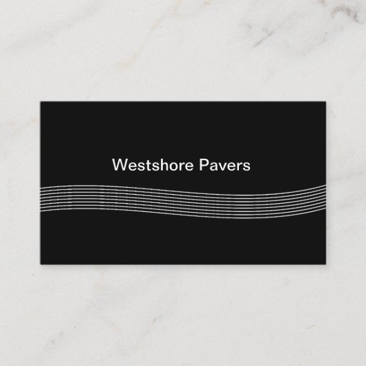 Pavers建築名刺 名刺 (正面)