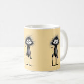 Pavian baboon コーヒーマグカップ (正面右)