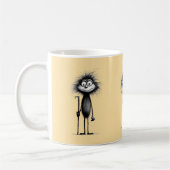 Pavian baboon コーヒーマグカップ (左)