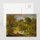 Pavilion with Cascade, 1760 ポストカード (正面/裏面)