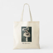 Pavlova and Spessivtseva Russian Ballerinas Tote トートバッグ (裏面)