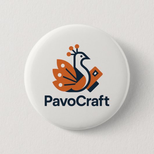 Pavocraft 缶バッジ (正面)