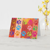 Pawでグリーティングカードを印刷 カード (黄色い花)