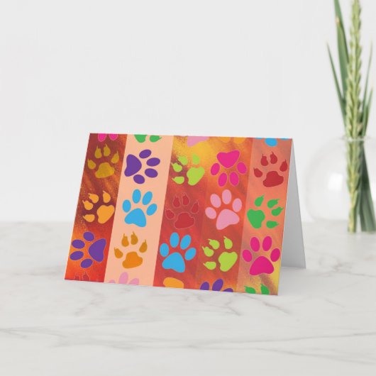 Pawでグリーティングカードを印刷 カード (正面)