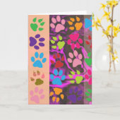 Pawでグリーティングカードを印刷 カード (黄色い花)