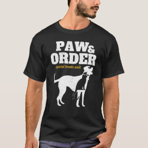 Pawと注文の特別な猫ユニットペット犬Vi Tシャツ