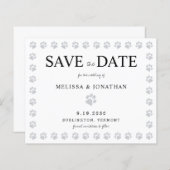 Pawは予算非写真を印刷する日付カードを保存 (正面/裏面)