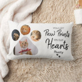 Pawスタイリッシュ印刷フォトコラージュIn Loving Memory L ランバークッション (ブランケット)