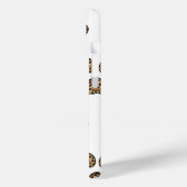 Pawプリントと金ゴールド&ブラックレオパード輝き Case-Mate iPhoneケース (裏面 / 左)