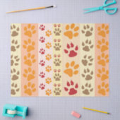 pawプリントティッシュペーパー 薄葉紙 (クラフト)