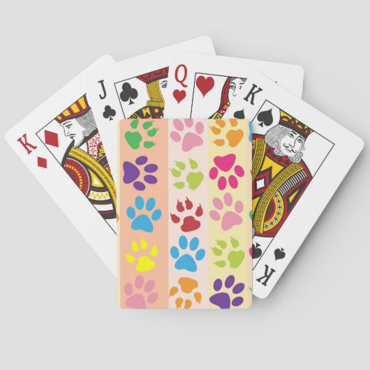 Pawプリントトランプ トランプ (裏面)