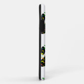 Pawプリント紙吹雪およびパーティーストリーマーパターン Case-Mate iPhoneケース (裏面/右)