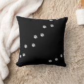 Pawプリント装飾用クッション クッション (ブランケット)