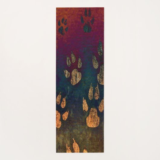 pawモダン print pets pattern ヨガマット (裏面)