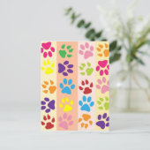 Paw印刷はがき ポストカード (スタンド正面)