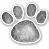 Paw印刷シール シール (正面)