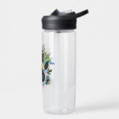 Paw印刷ボーホウォーター色 ウォーターボトル (左面)