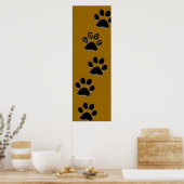 Paw印刷ポスター ポスター (キッチン)