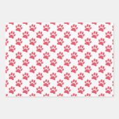 Paw印刷ラッピング紙 ラッピングペーパーシート (正面3)