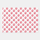 Paw印刷ラッピング紙 ラッピングペーパーシート (正面2)