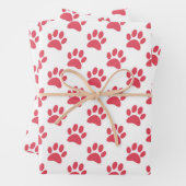 Paw印刷ラッピング紙 ラッピングペーパーシート (インサイチュ)