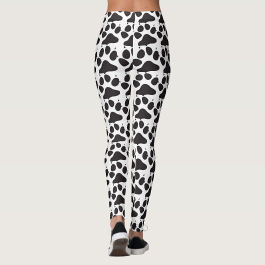 Paw印刷レギンス レギンス (裏面)