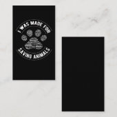 PAW獣医技術獣医 名刺 (正面/裏面)