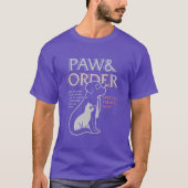 Paw And Order Special Feline Unit Petsraining Dog  Tシャツ (正面)