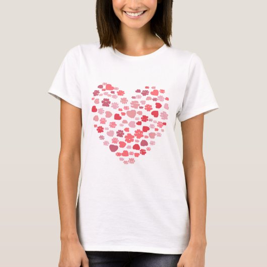 Paw Heart Tシャツ (正面)